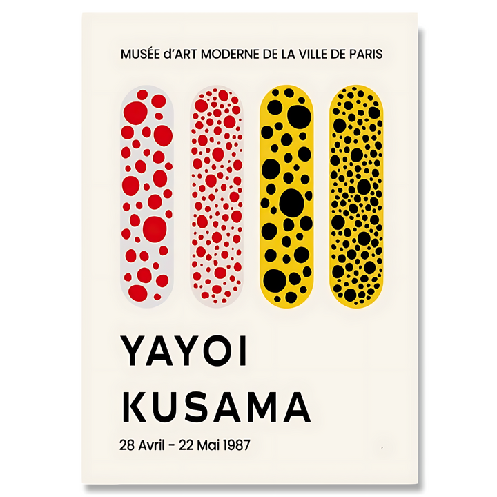 मोई-याओई कुसामा-प्रेरित कैनवास प्रिंट