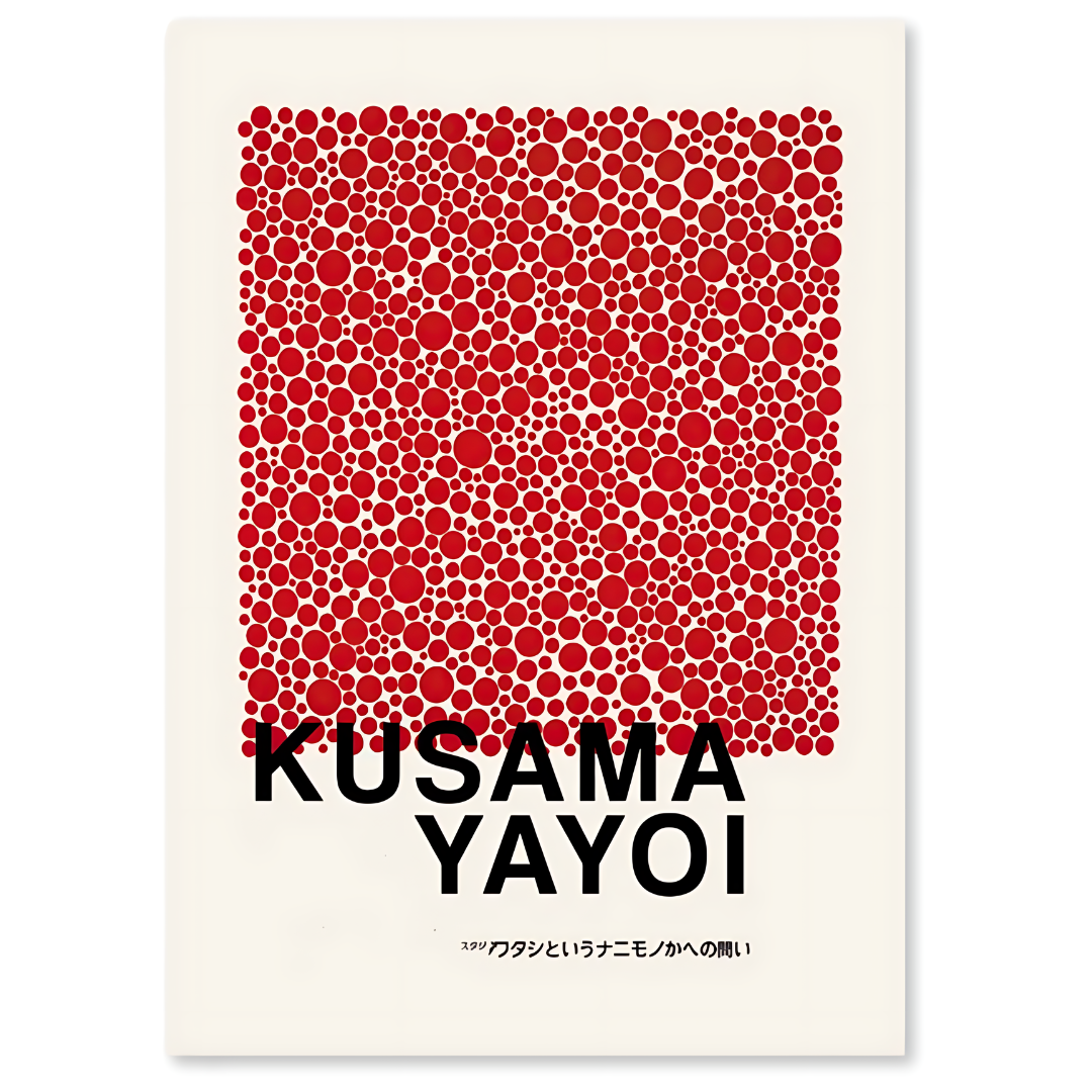 प्यार-याओई कुसामा-प्रेरित कैनवास प्रिंट
