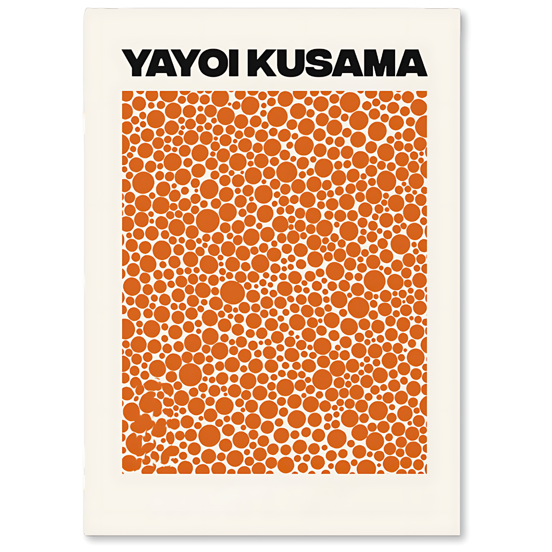 सूर्य-ययोई कुसामा-प्रेरित कैनवास प्रिंट