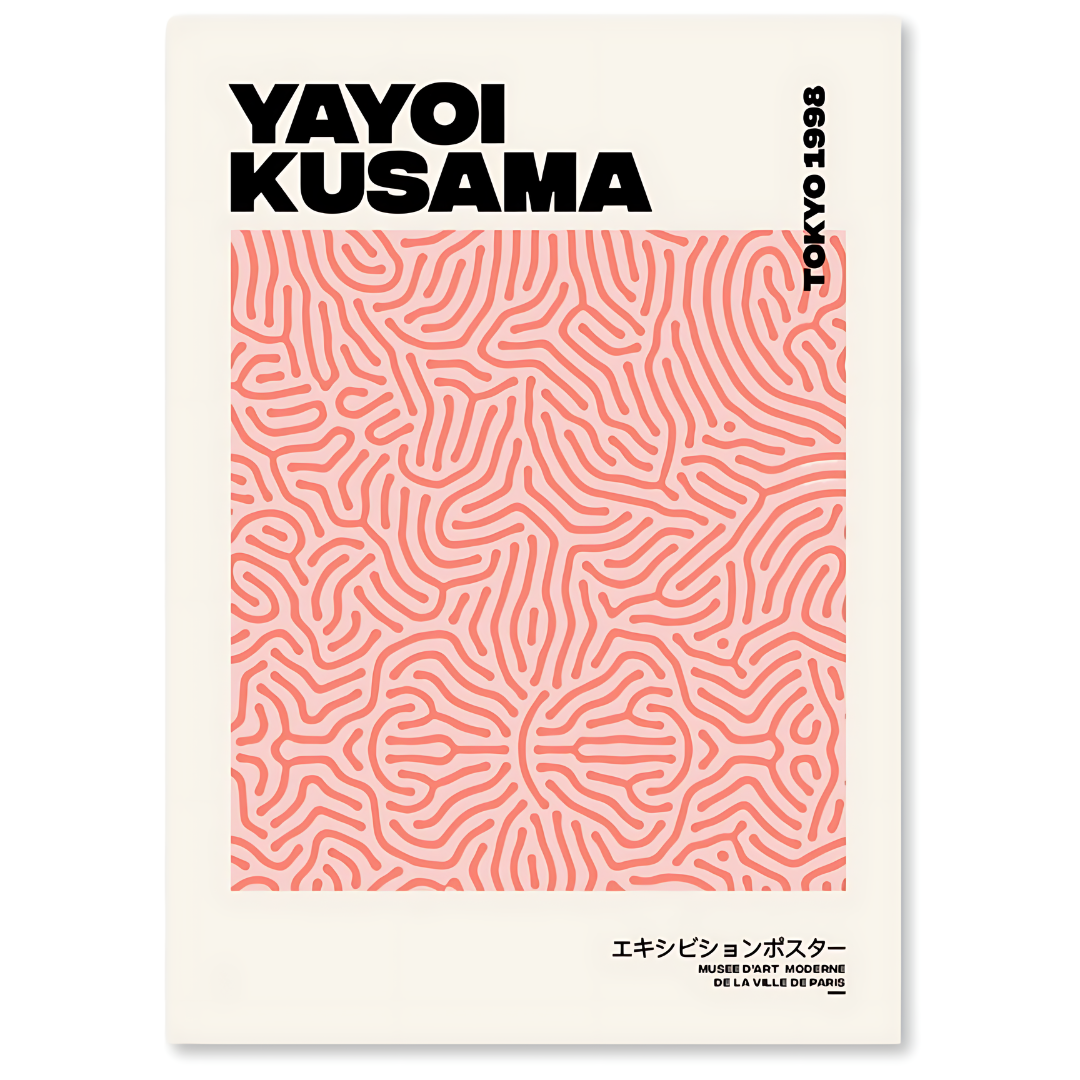 टोक्यो 1998 - यायोई कुसामा-प्रेरित कैनवास प्रिंट