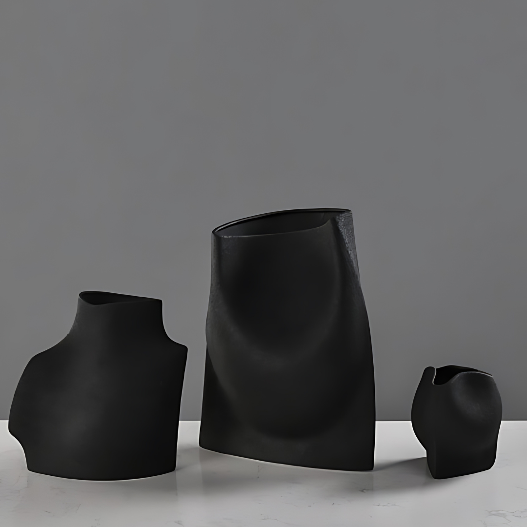 लूसियन सिरेमिक vases 11"