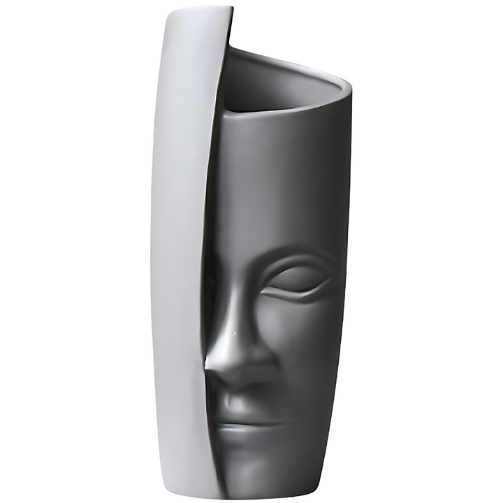 चेहरे कला Vases 13 "सिरेमिक